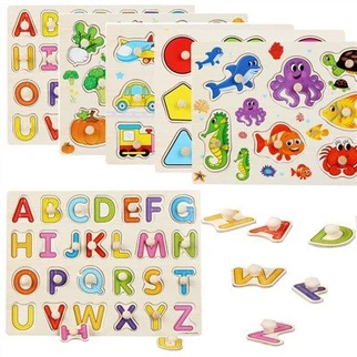 Easy Grab Wooden Puzzles