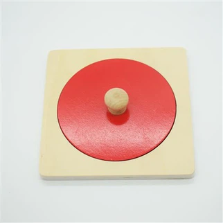 Montessori Wooden Mirror Puzzle