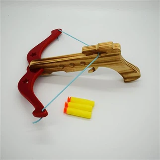 Wooden Mini Crossbow Toy