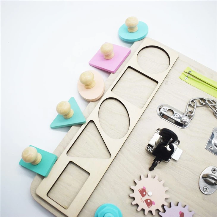Wooden Busy Board