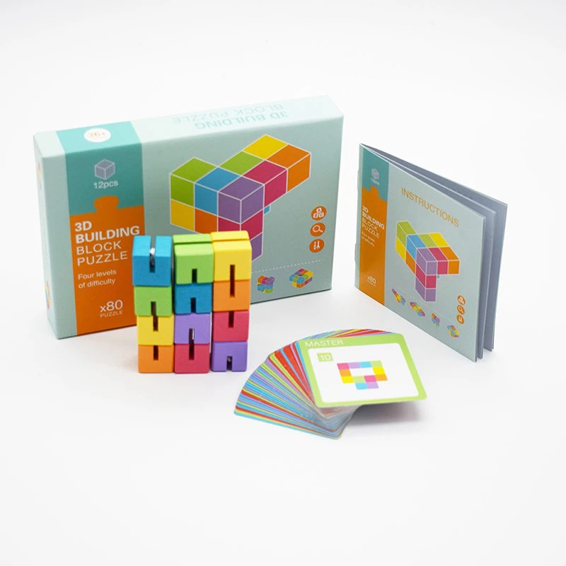 wooden 3d building blocks puzzle 2 wooden 3d building blocks puzzle 2