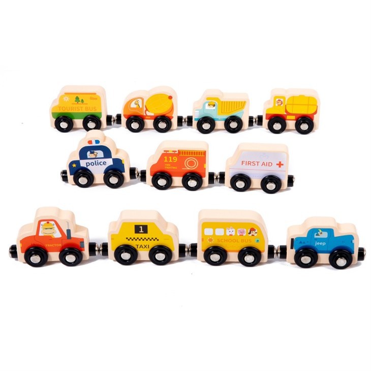 Wooden Magnetic Train Toy